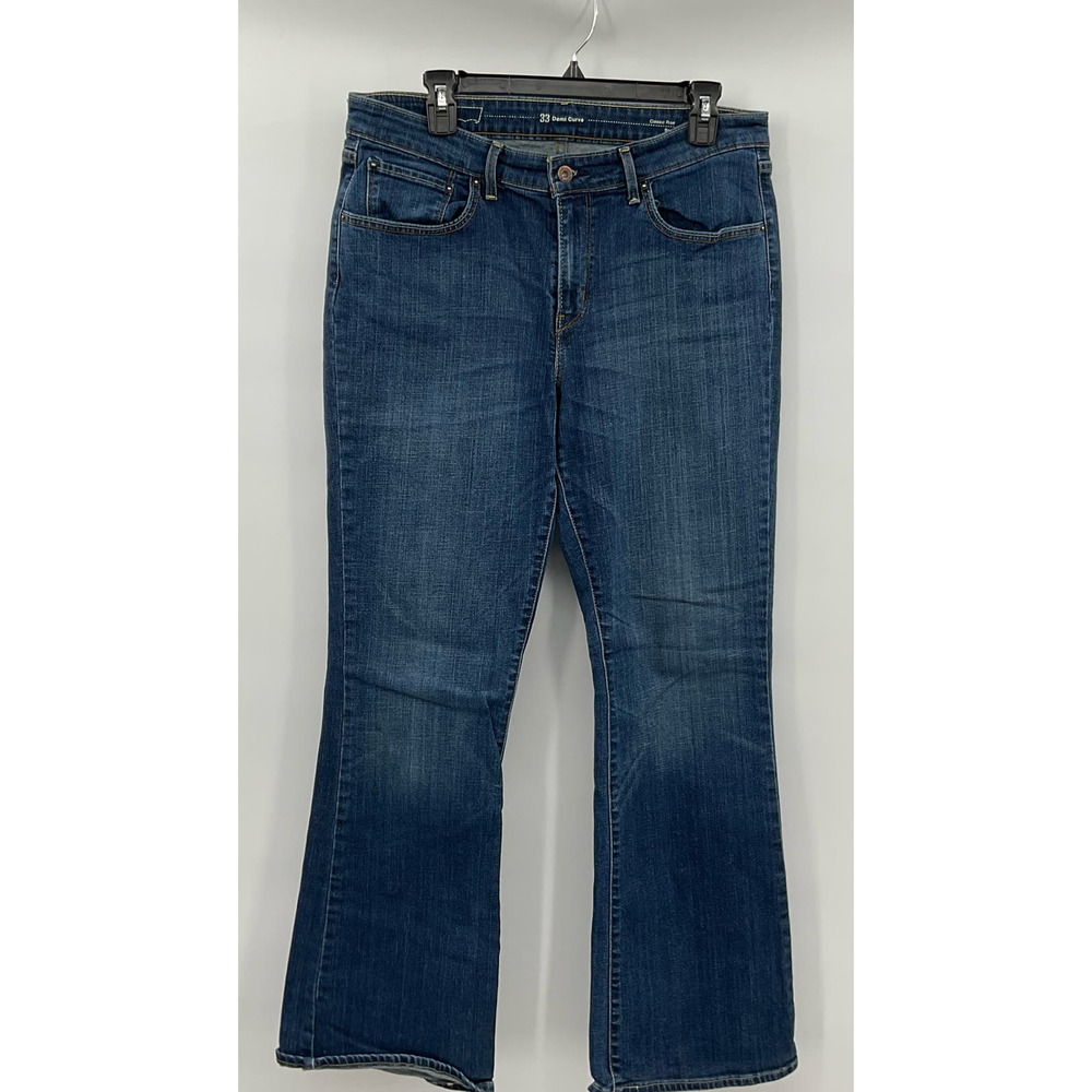 Levi's Womens Jeans Size 33 Classic Rise Boot Pre-Owned (X178)